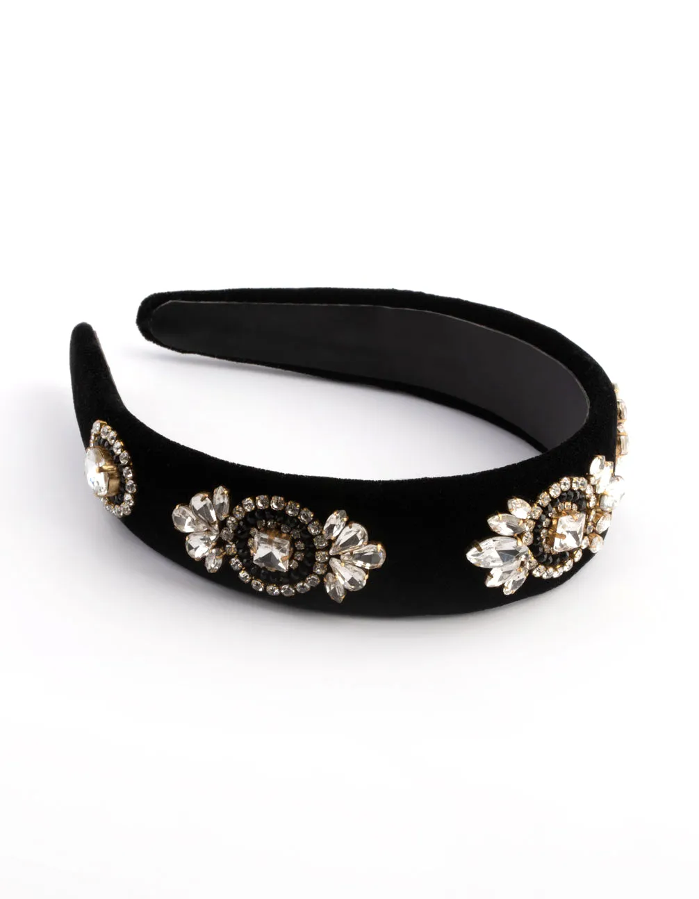 Embellished Velvet Headband