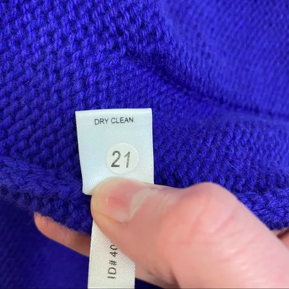 Express Royal Blue Knit Sweater