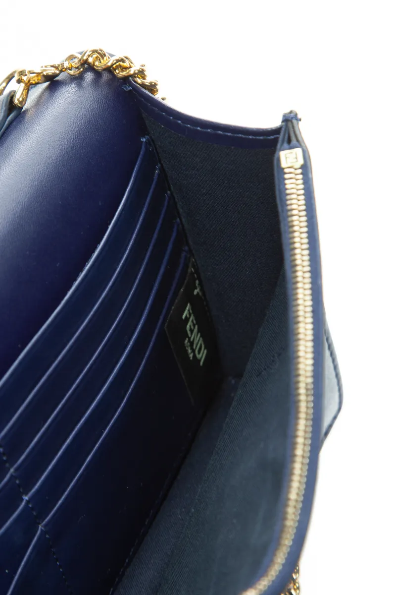 F Is Fendi Chain Wallet Bag