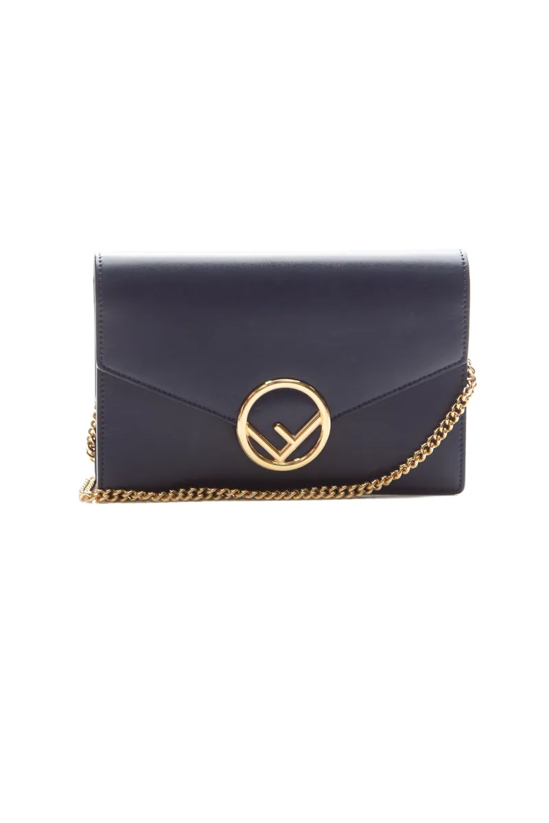 F Is Fendi Chain Wallet Bag