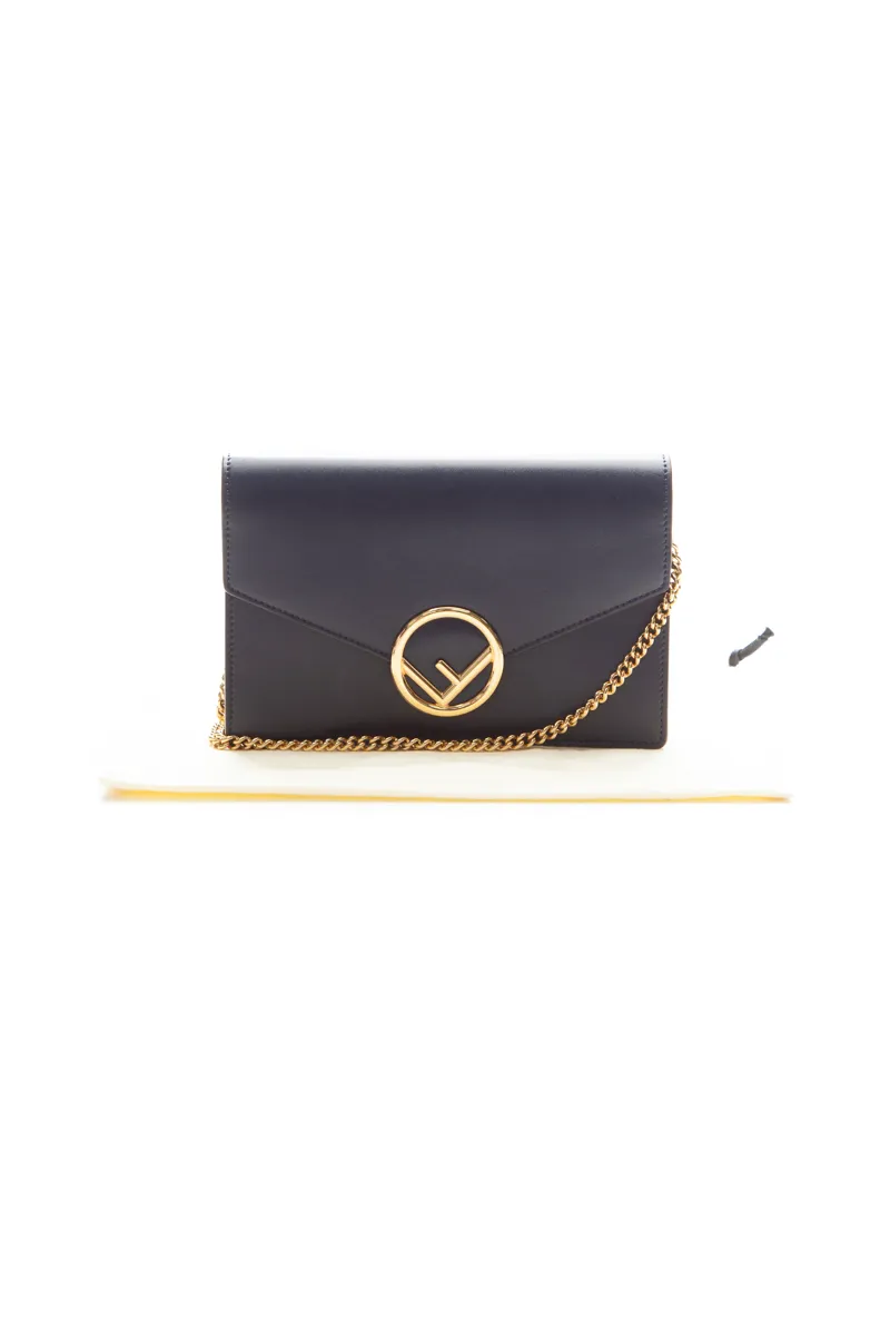 F Is Fendi Chain Wallet Bag