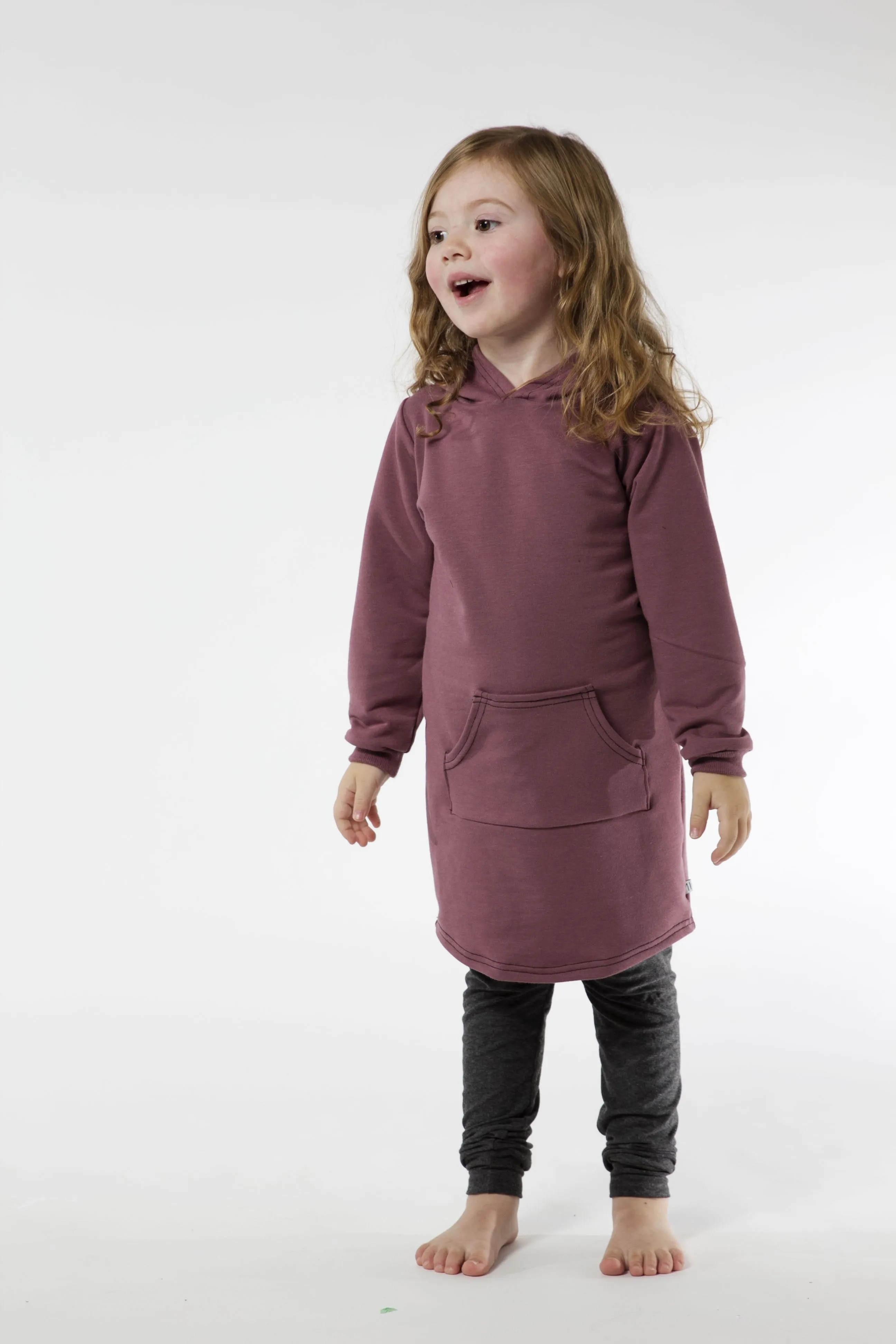 Fall Hoodie Dress - Various Colors