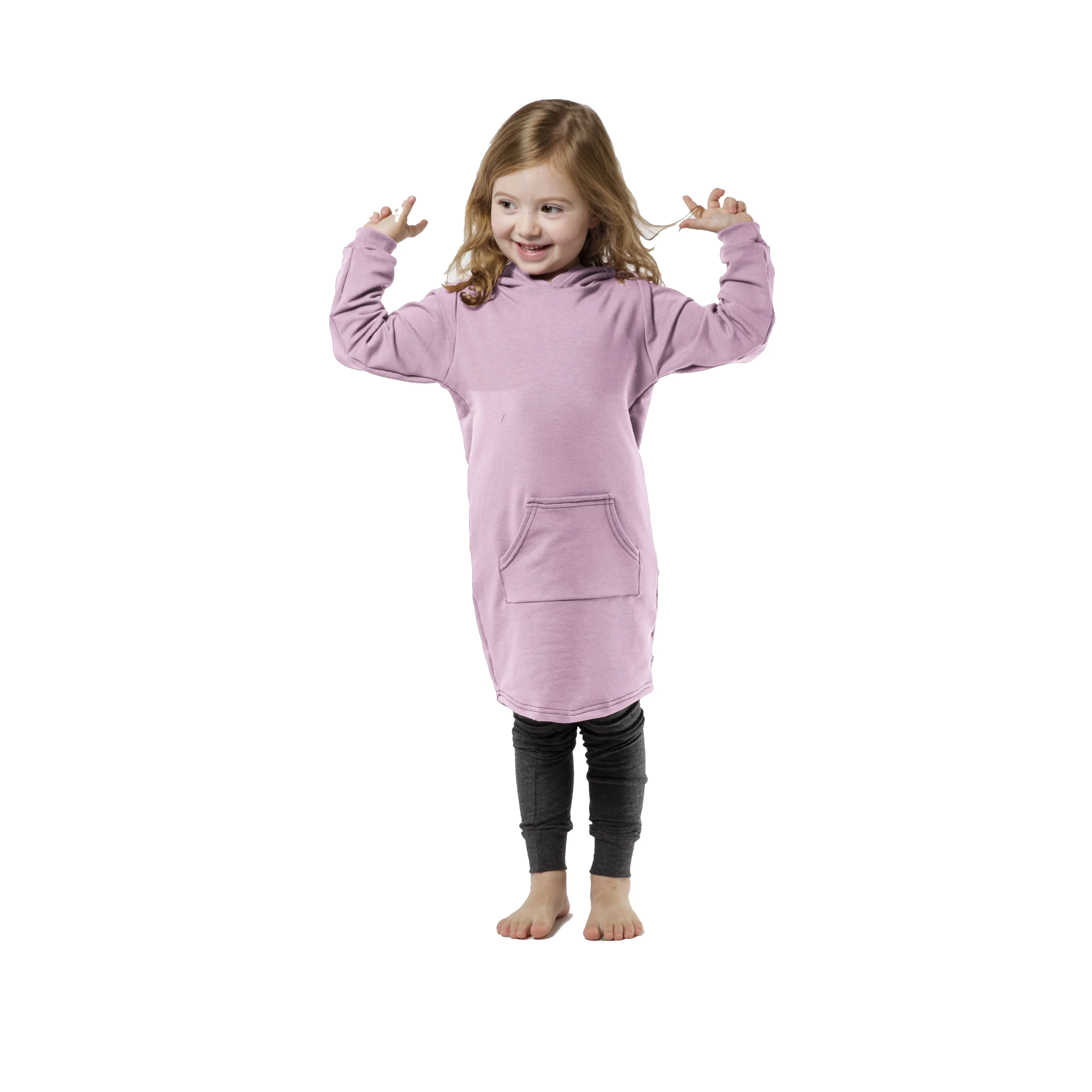 Fall Hoodie Dress - Various Colors