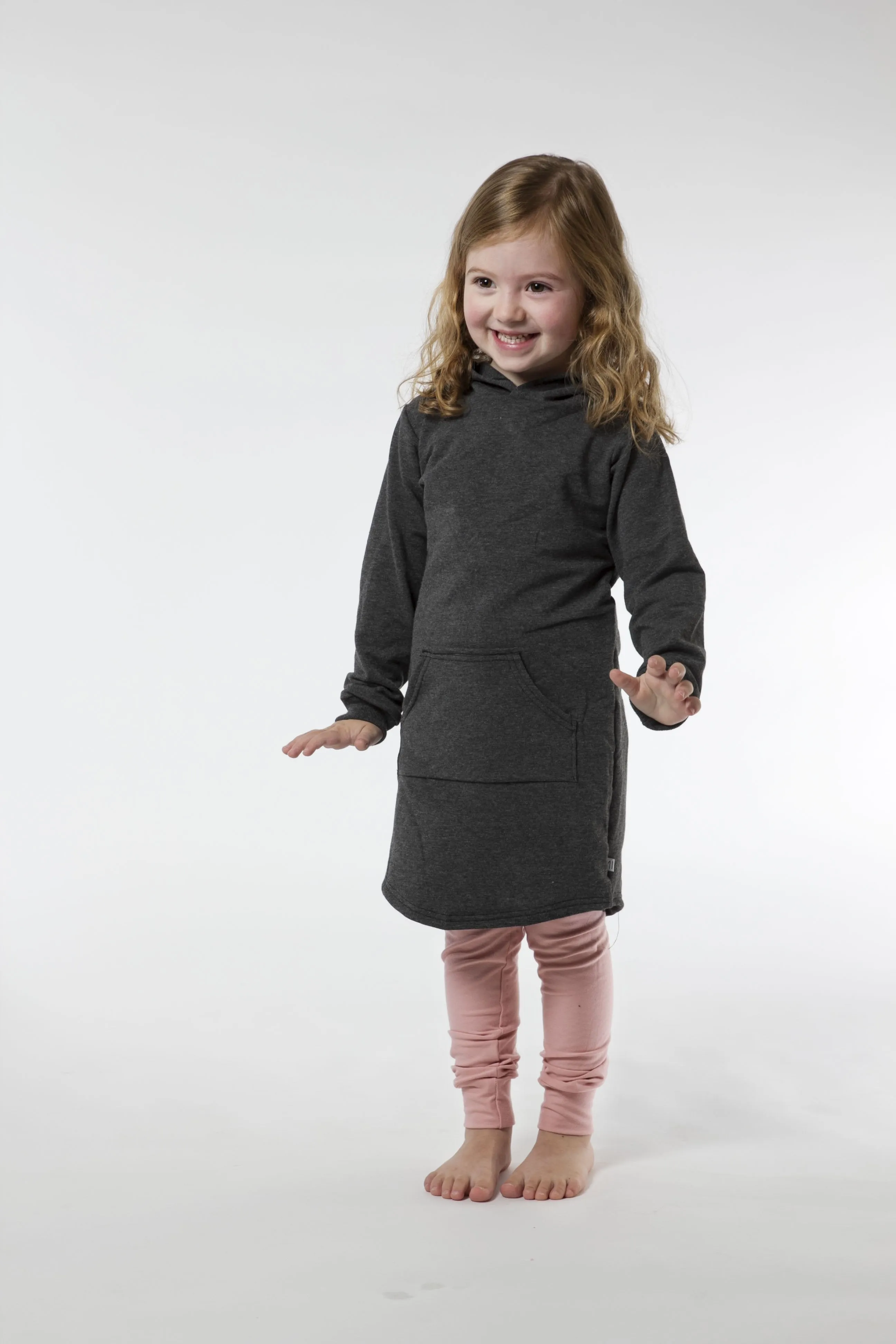 Fall Hoodie Dress - Various Colors