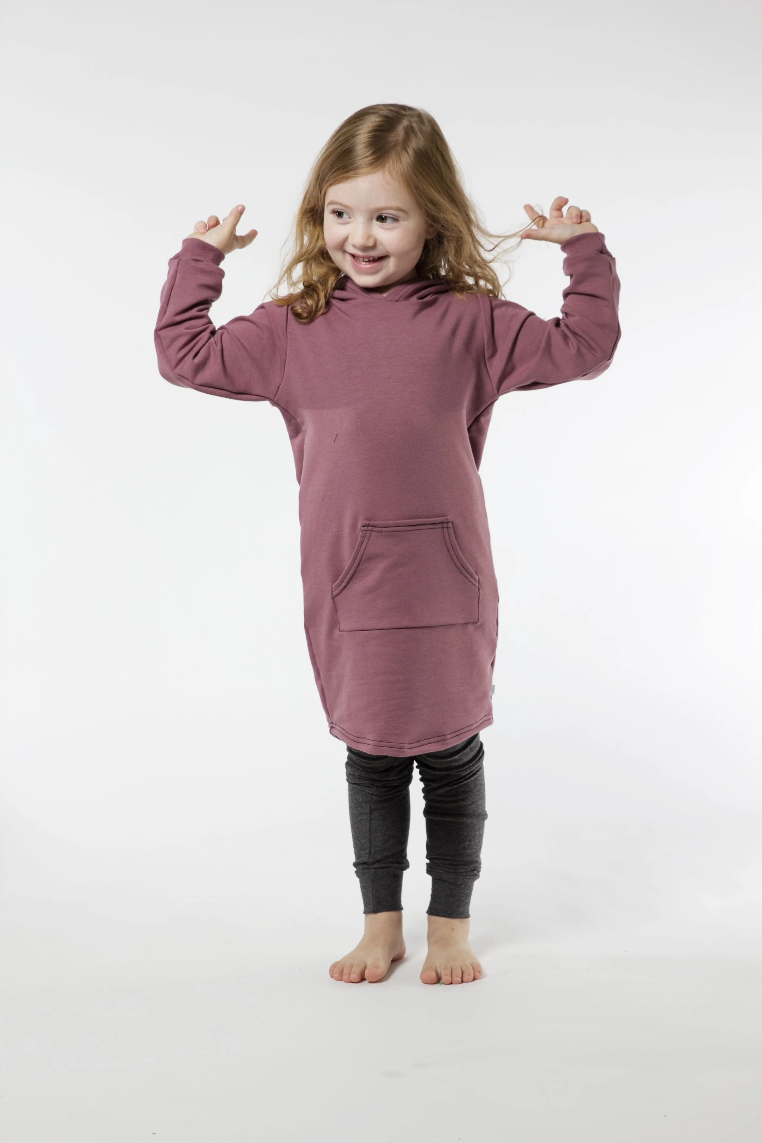 Fall Hoodie Dress - Various Colors