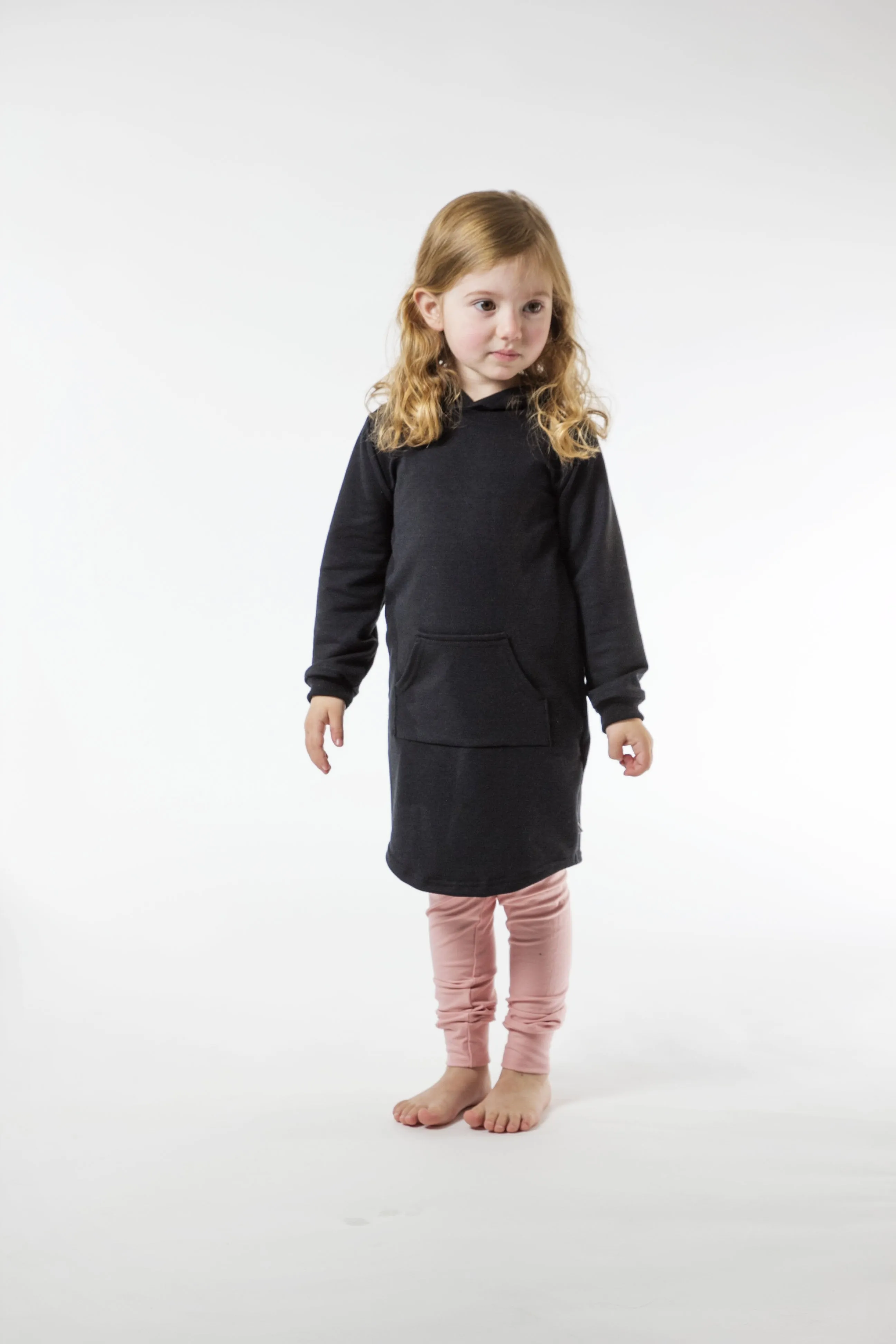 Fall Hoodie Dress - Various Colors