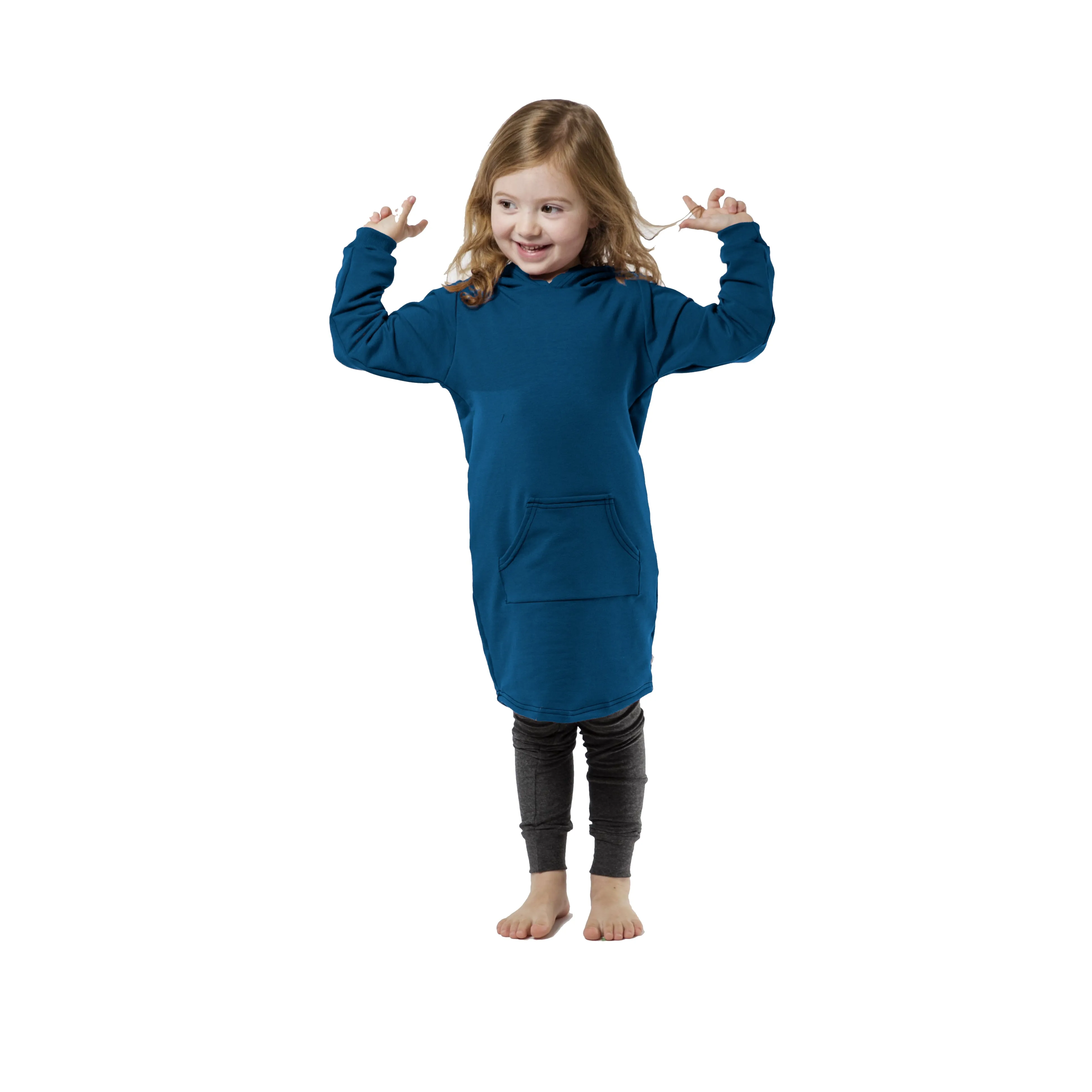Fall Hoodie Dress - Various Colors