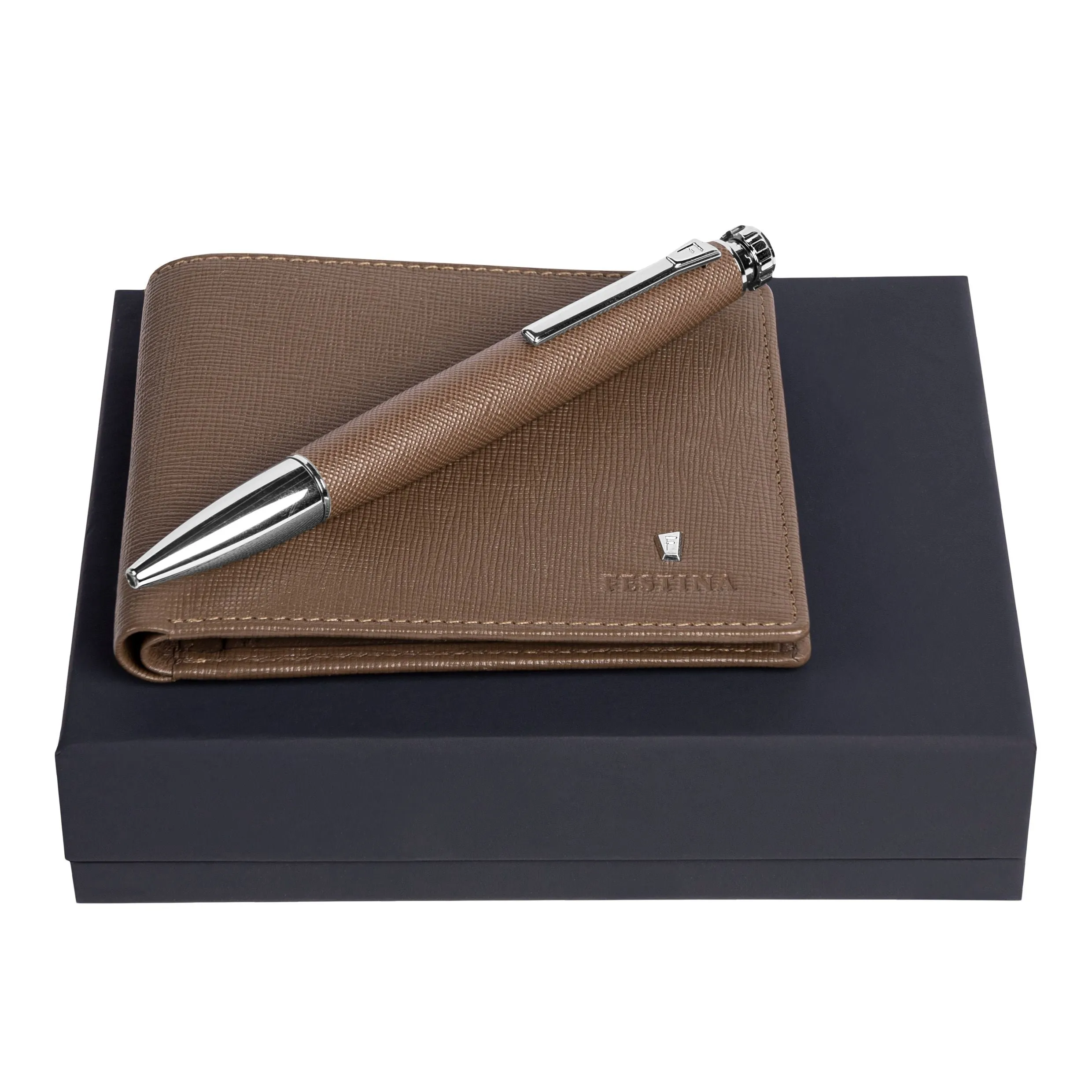 Festina FPBW323Z-Set Chronobike Camel (ballpoint pen & wallet)