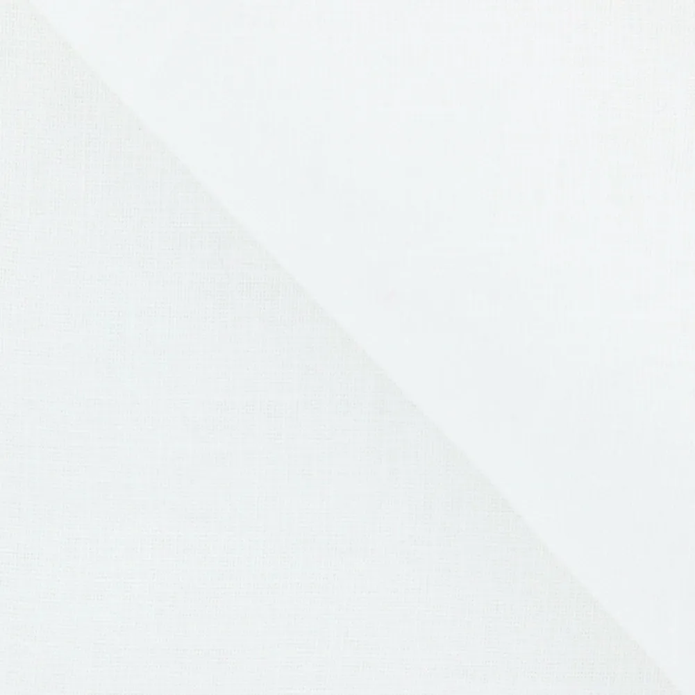 Fiori Di Lusso White Linen Pocket Square