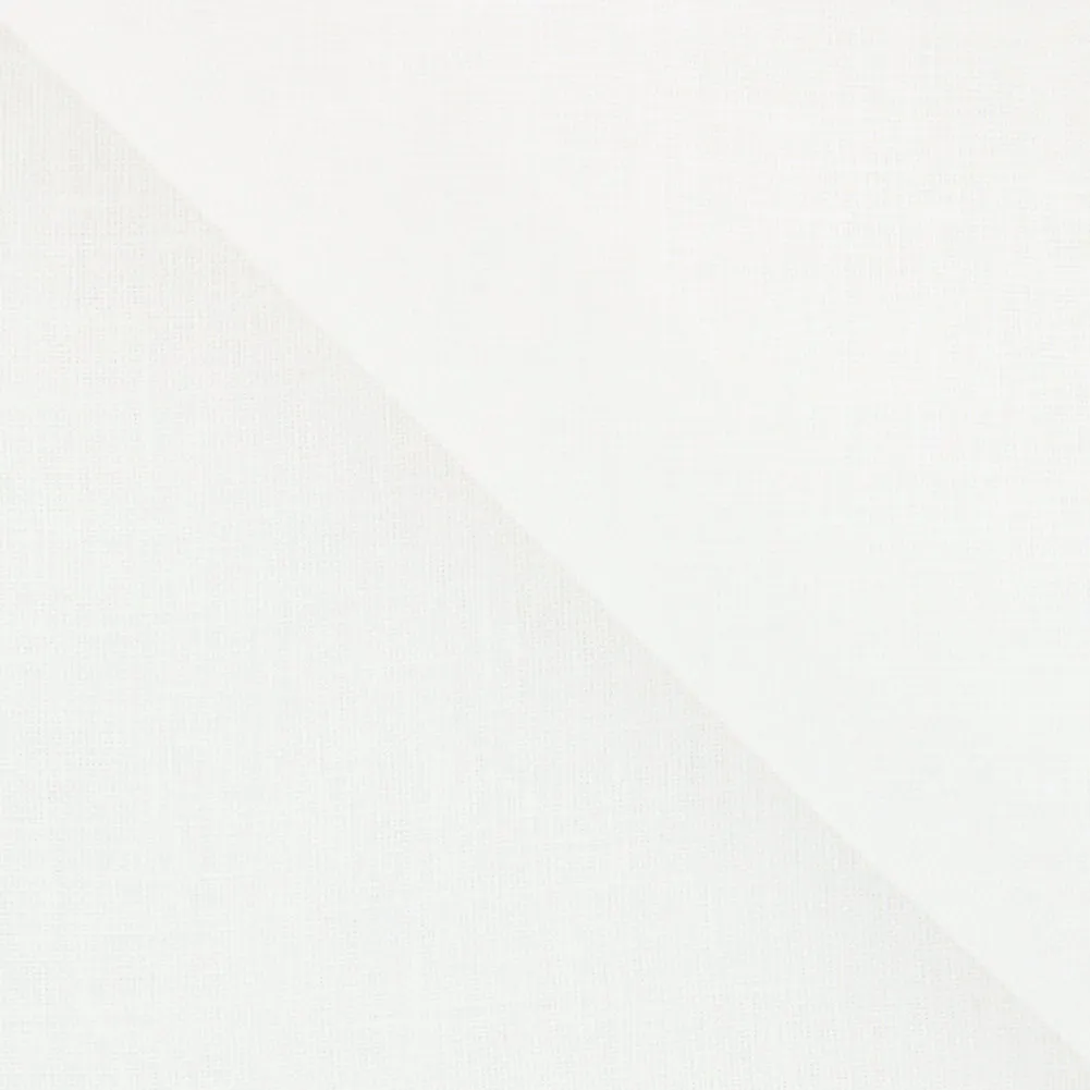 Fiori Di Lusso White Linen Pocket Square