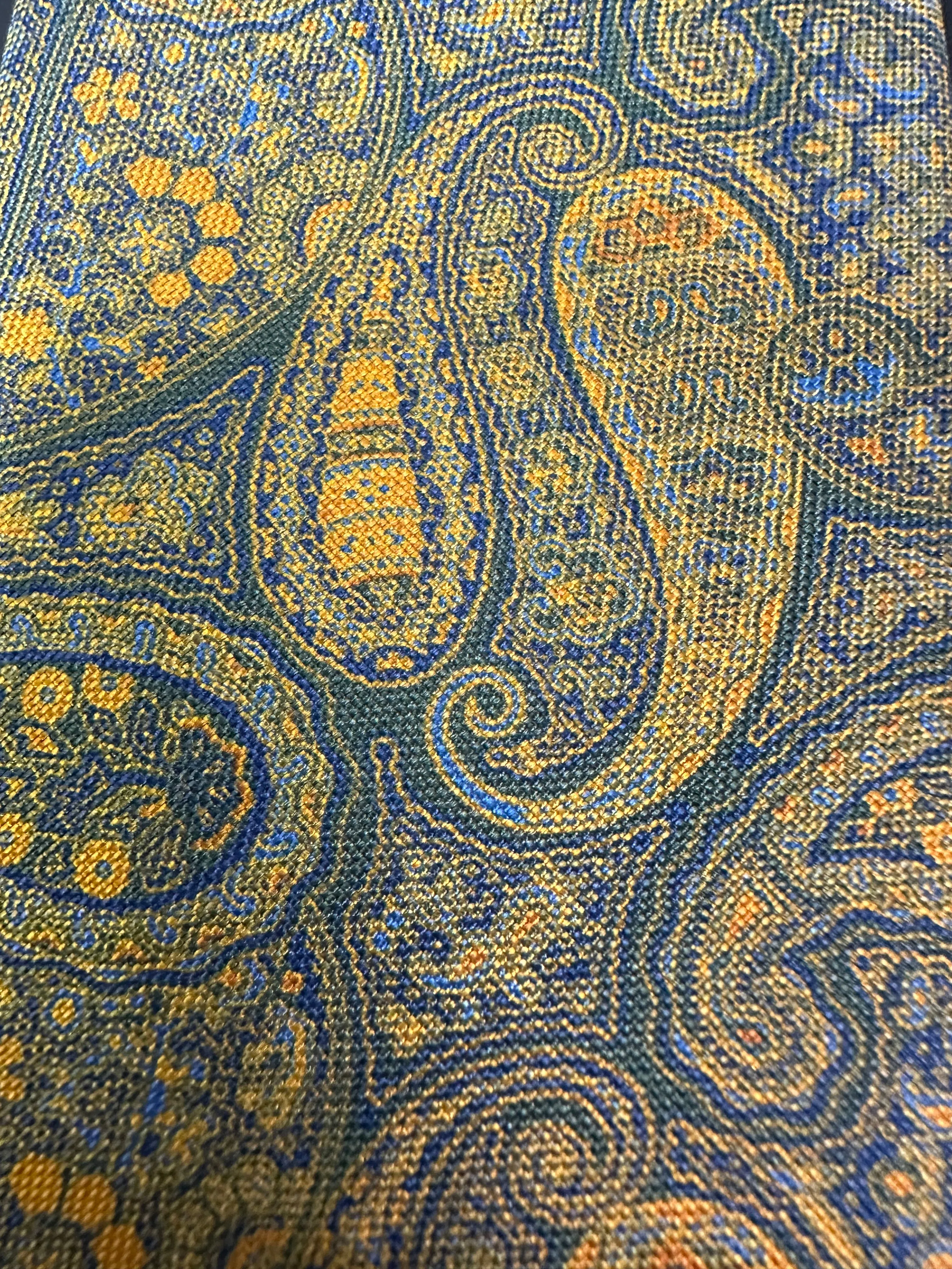 Fir Paisley Hopsack Tie