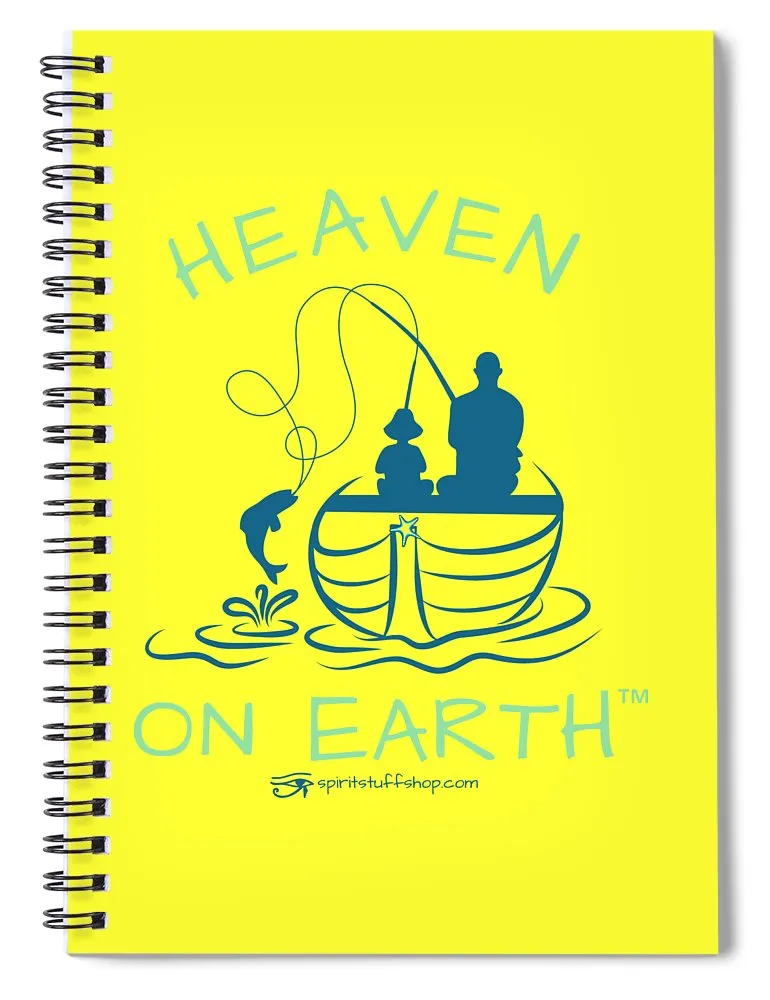 Fishing Heaven On Earth - Spiral Notebook