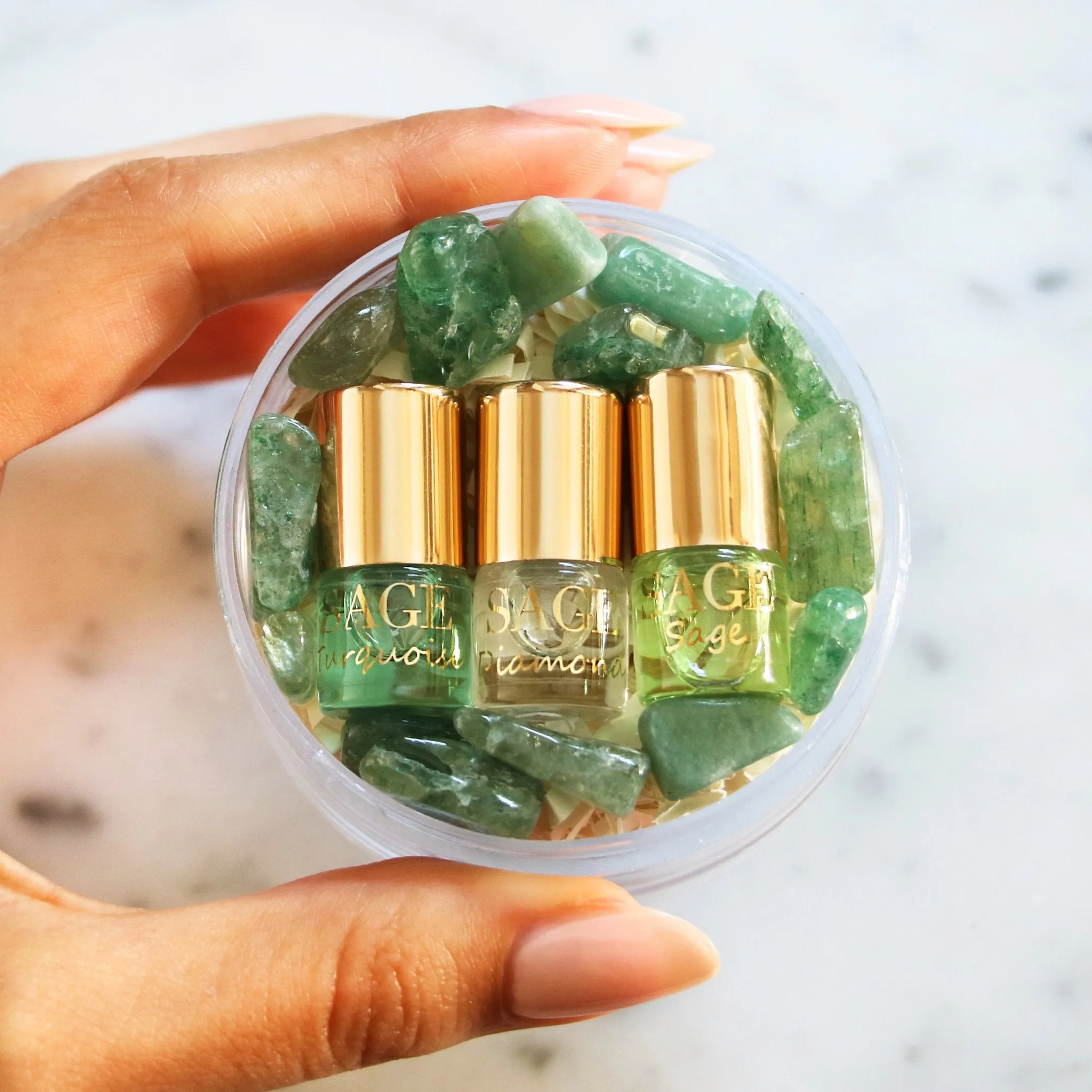 Fresh Mini Rollie Perfume Oil Concentrate Discovery Set by Sage