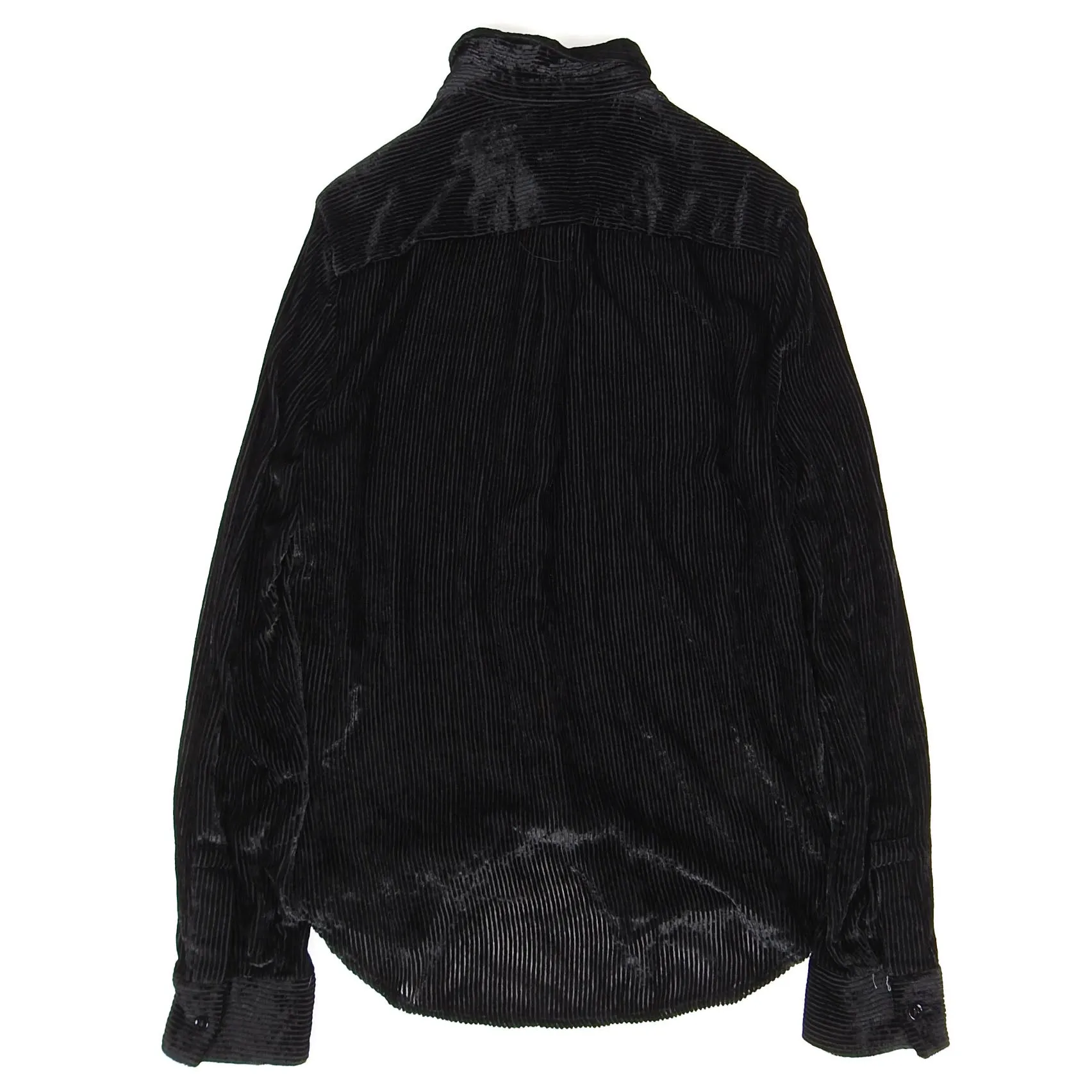 Garcons Infidles Silk/Cotton Corduroy Shirt Size Small