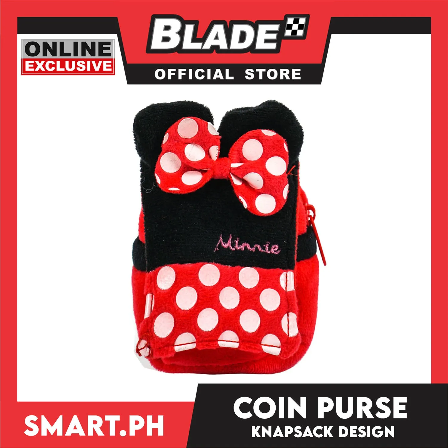 Gifts Coin Purse Wallet Bagpack Mini Knapsack Design (Assorted Colors and Character Designs)
