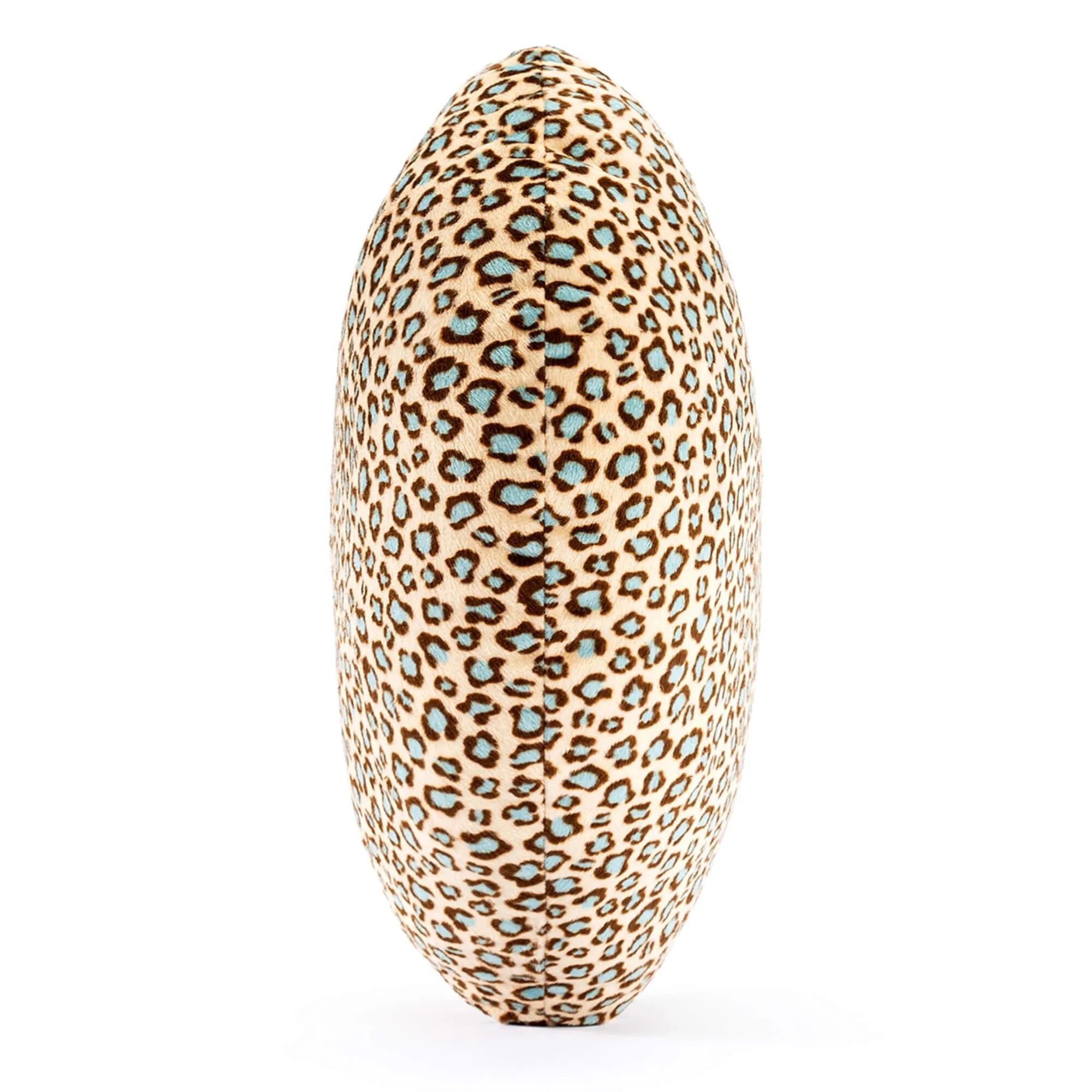 Gloveleya 17-inch Plush Fashion Pillow Toy Leopard Pattern Printed Brown