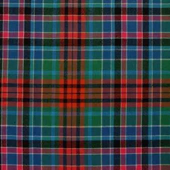 Gordon Red Ancient Tartan Pocket Square