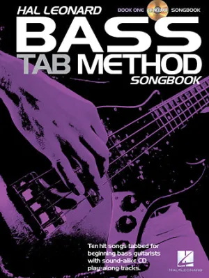 Hal Leonard Bass Tab Method Songbook 1 (Book/CD Pack)