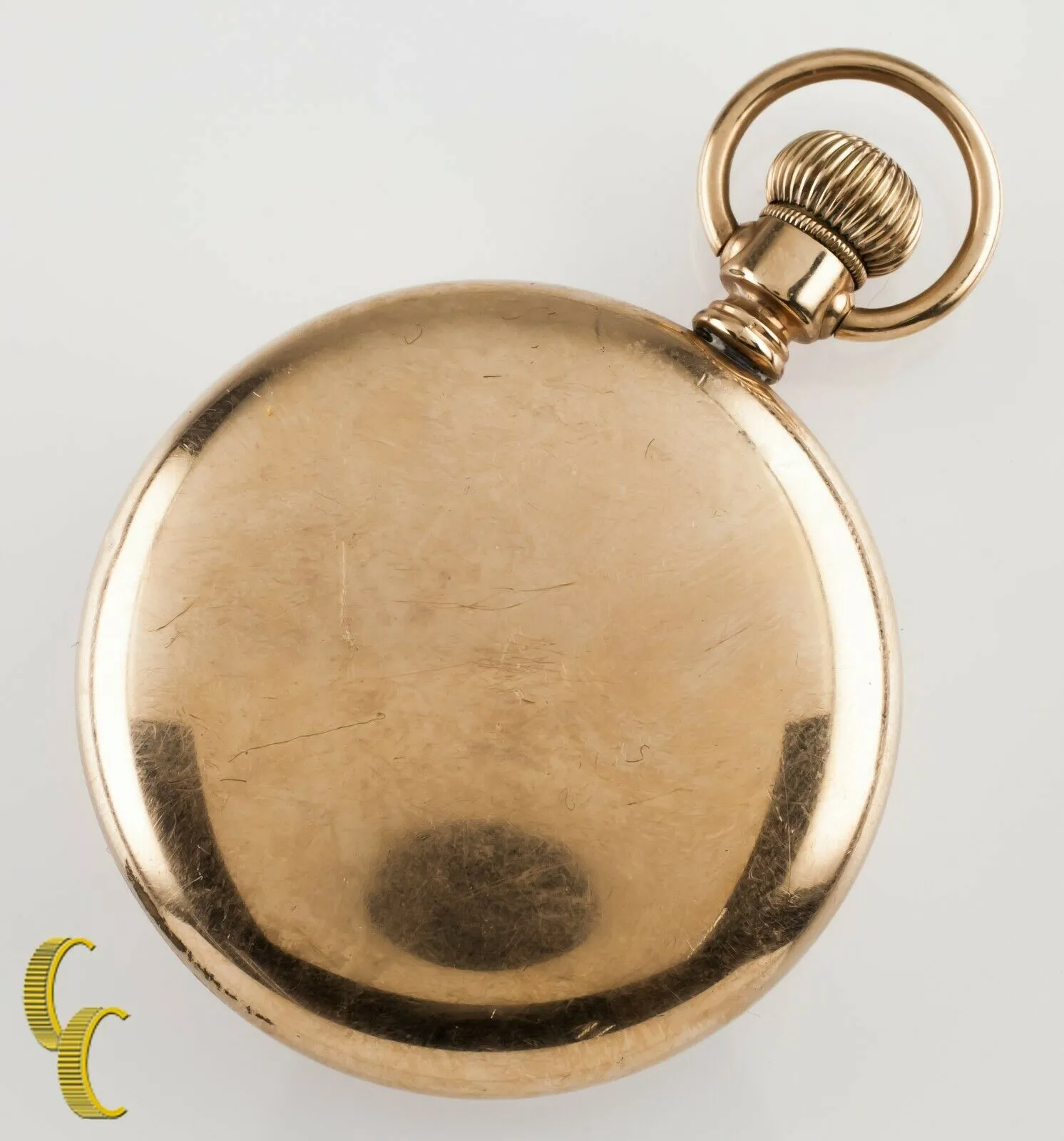 Hamilton Open Face Gold Filled Antique Pocket Watch Grade 992 16S 21 Jewel