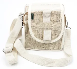 Handmade Hemp/Cotton Mix Cross Carry Bag - HMPHBCC2