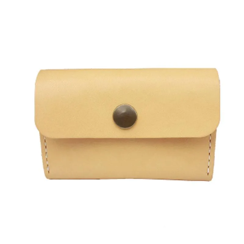 HANDMADE LEATHER CUTE Accordion Women Card Change Holder Pouch PERSONALIZED MONOGRAMMED GIFT CUSTOM Coin Wallet Holder