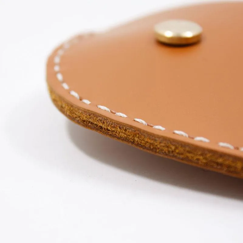 Handmade Leather Cute Keyring Key Holder Women Personalized Monogrammed Gift Custom Wallet Women Keyring Key Holder