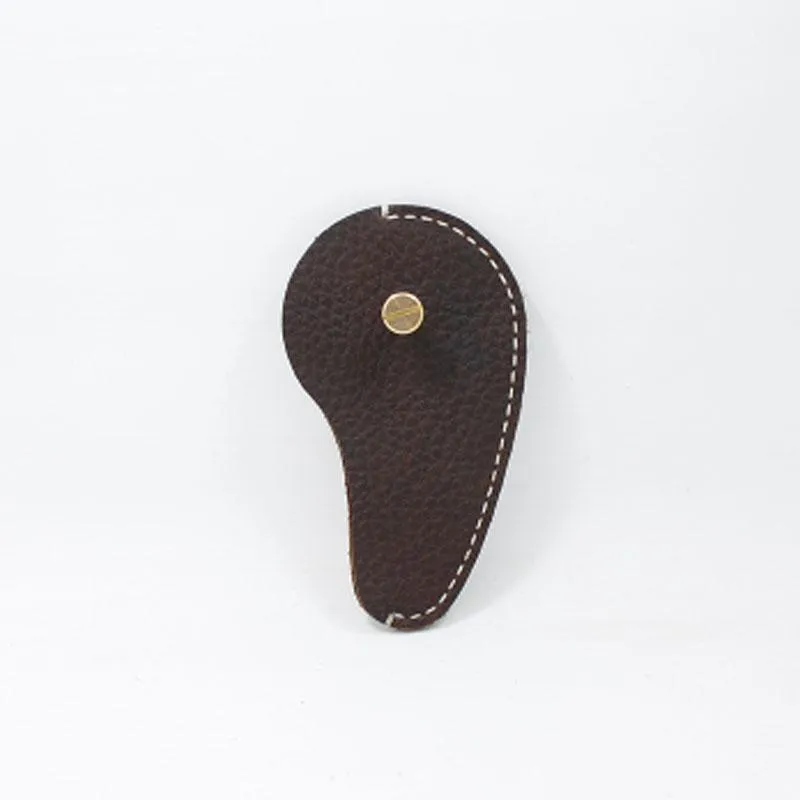 Handmade Leather Cute Keyring Key Holder Women Personalized Monogrammed Gift Custom Wallet Women Keyring Key Holder
