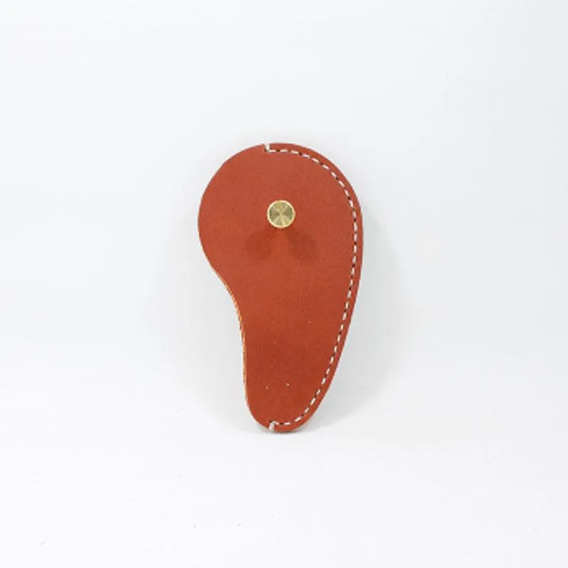 Handmade Leather Cute Keyring Key Holder Women Personalized Monogrammed Gift Custom Wallet Women Keyring Key Holder