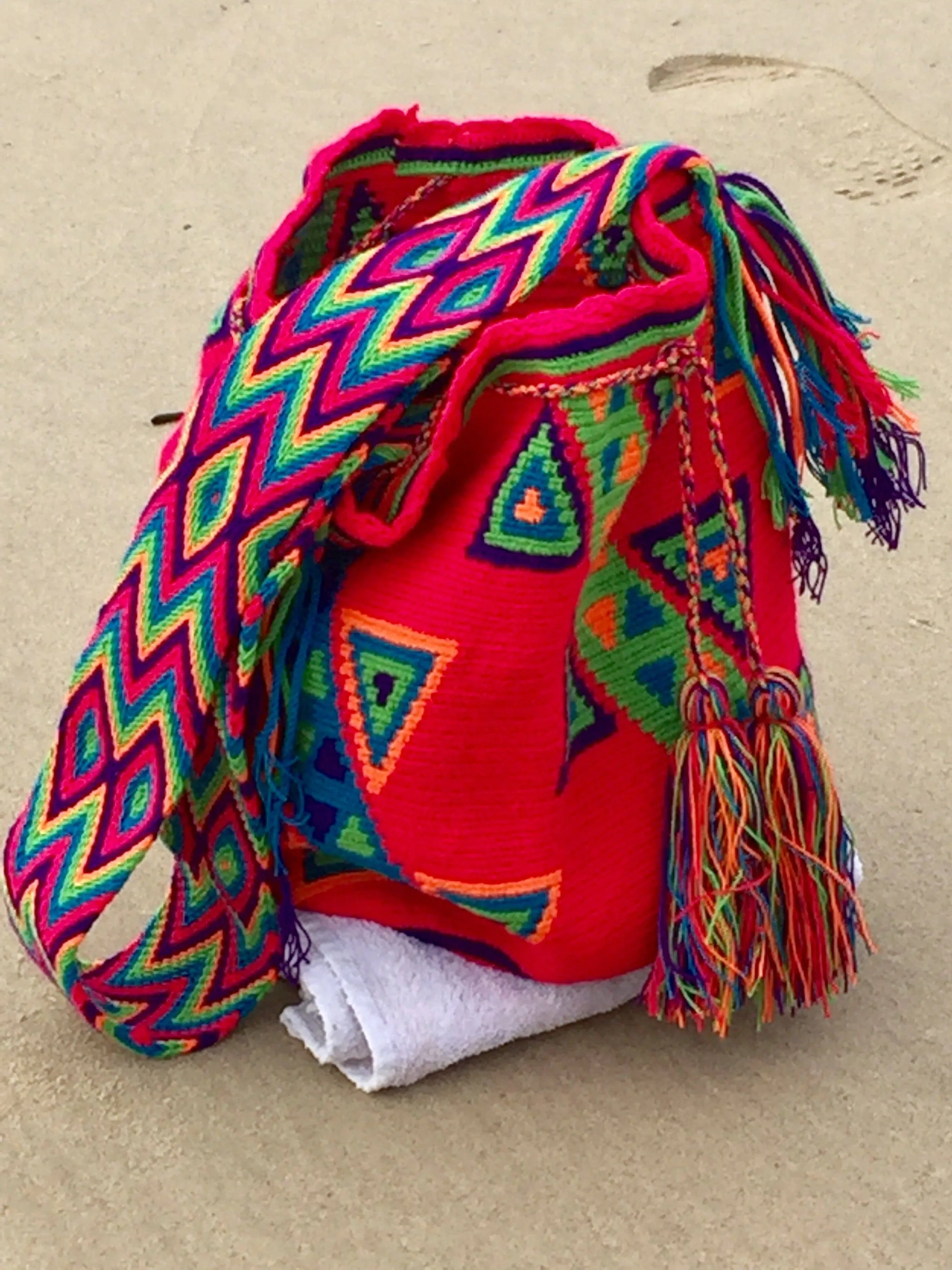 Handmade Wayuu  Mochila Shoulder Bag