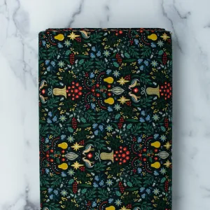 Holiday Classics by Rifle Paper Co. - Partridge - Evergreen Metallic