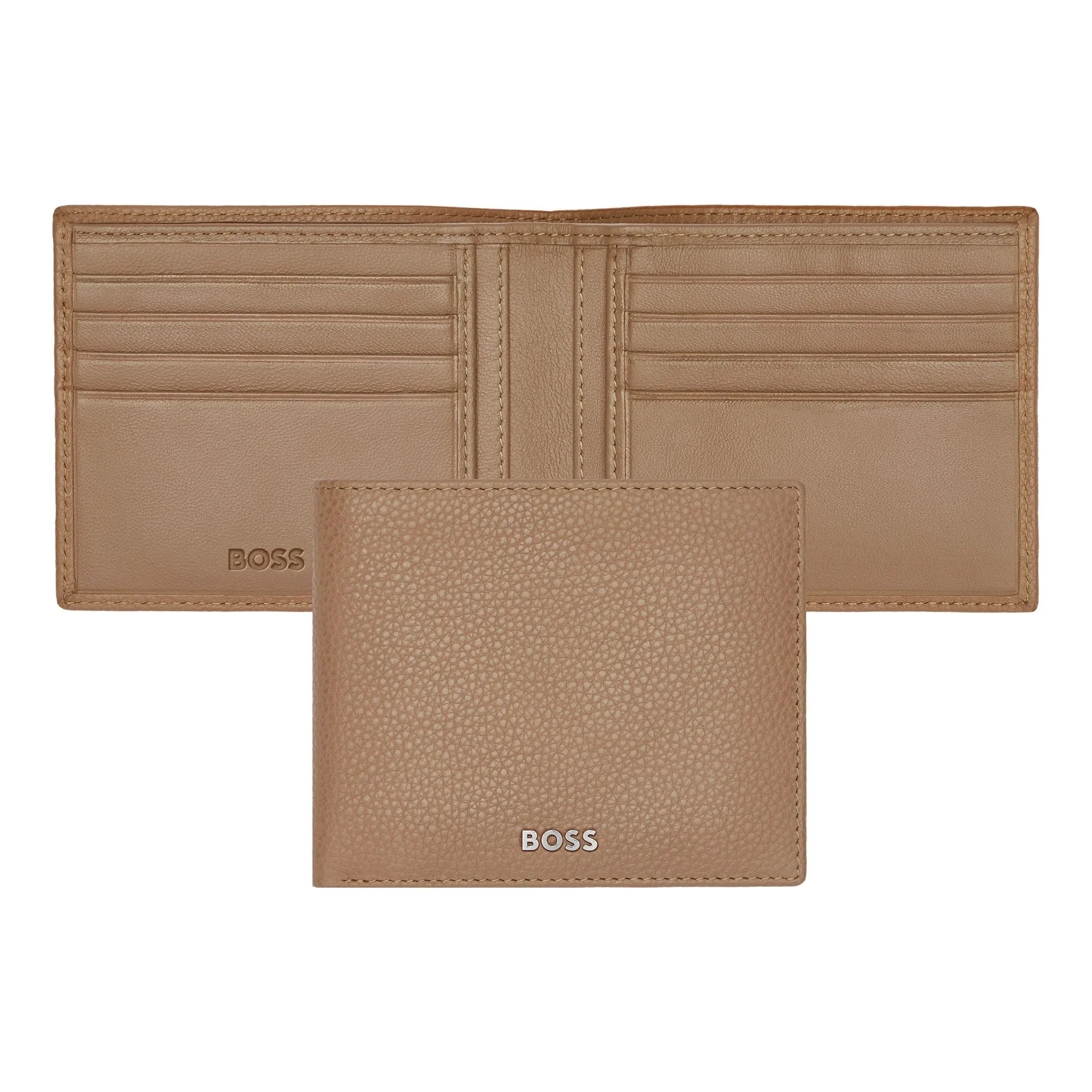 HUGO BOSS HPKW416X - Set Classic Grained Camel (key ring & wallet)