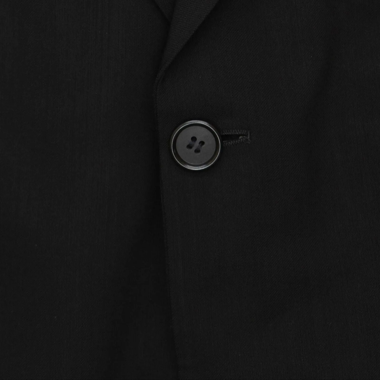 Hugo Boss Mens Vintage Wool 3-Button Suit Jacket Coat 166f4bb01a47c2 Black 40R