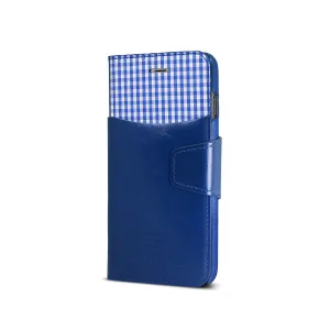 iPhone 6 / iPhone 6S Leather Wallet Case [BLUE]