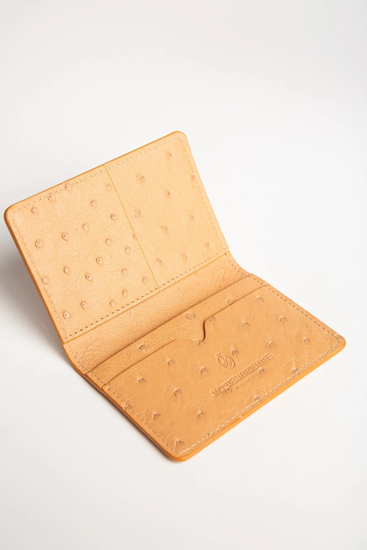 JACQUES MARIE MAGE | CASSANDRE OSTRICH BIFOLD WALLET
