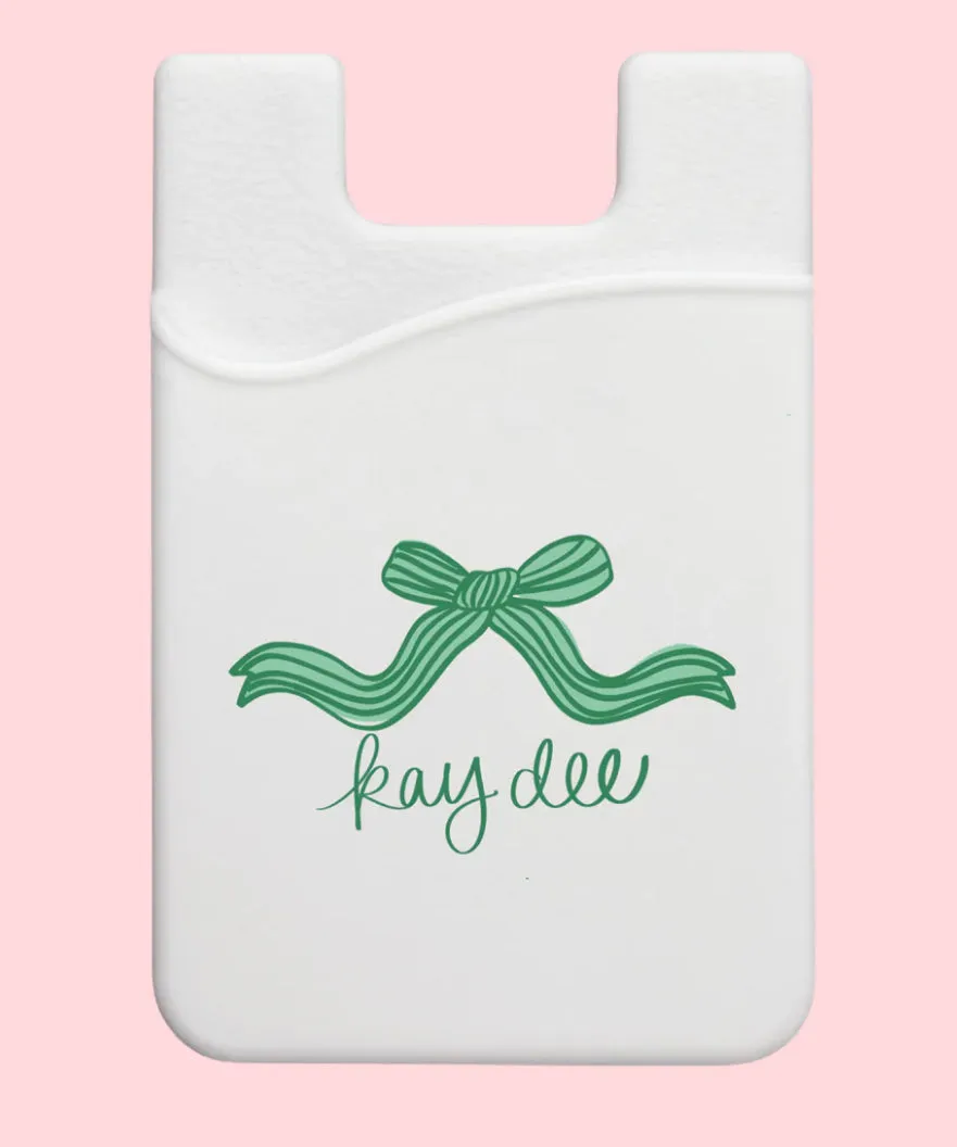 Kappa Delta Bow Phone Wallet