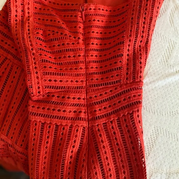 Katherine Kelly Tangerine Color Barbiecore sleeveless knee length Dress Sz10 NWT