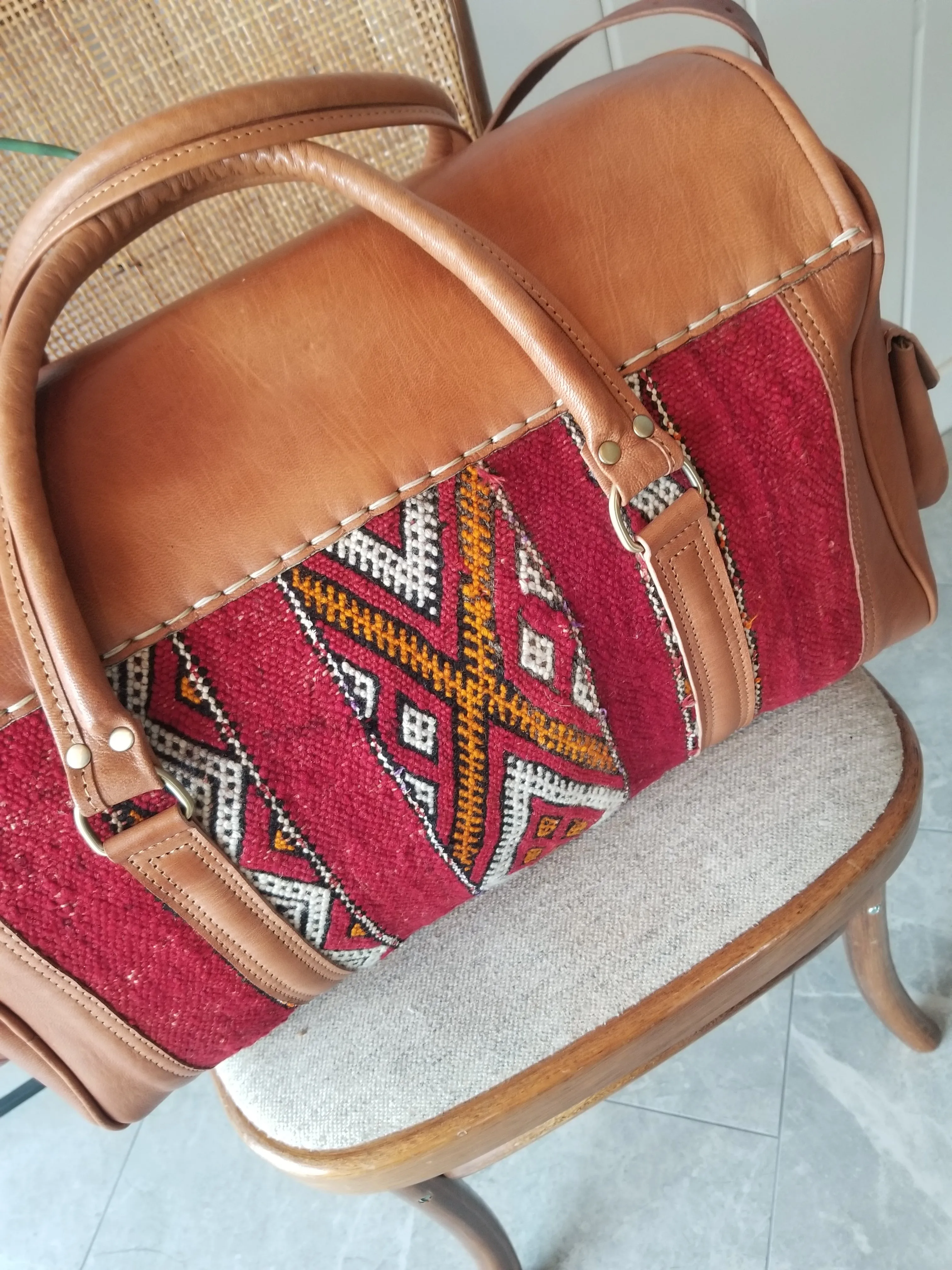 Kilim Weekender Bag