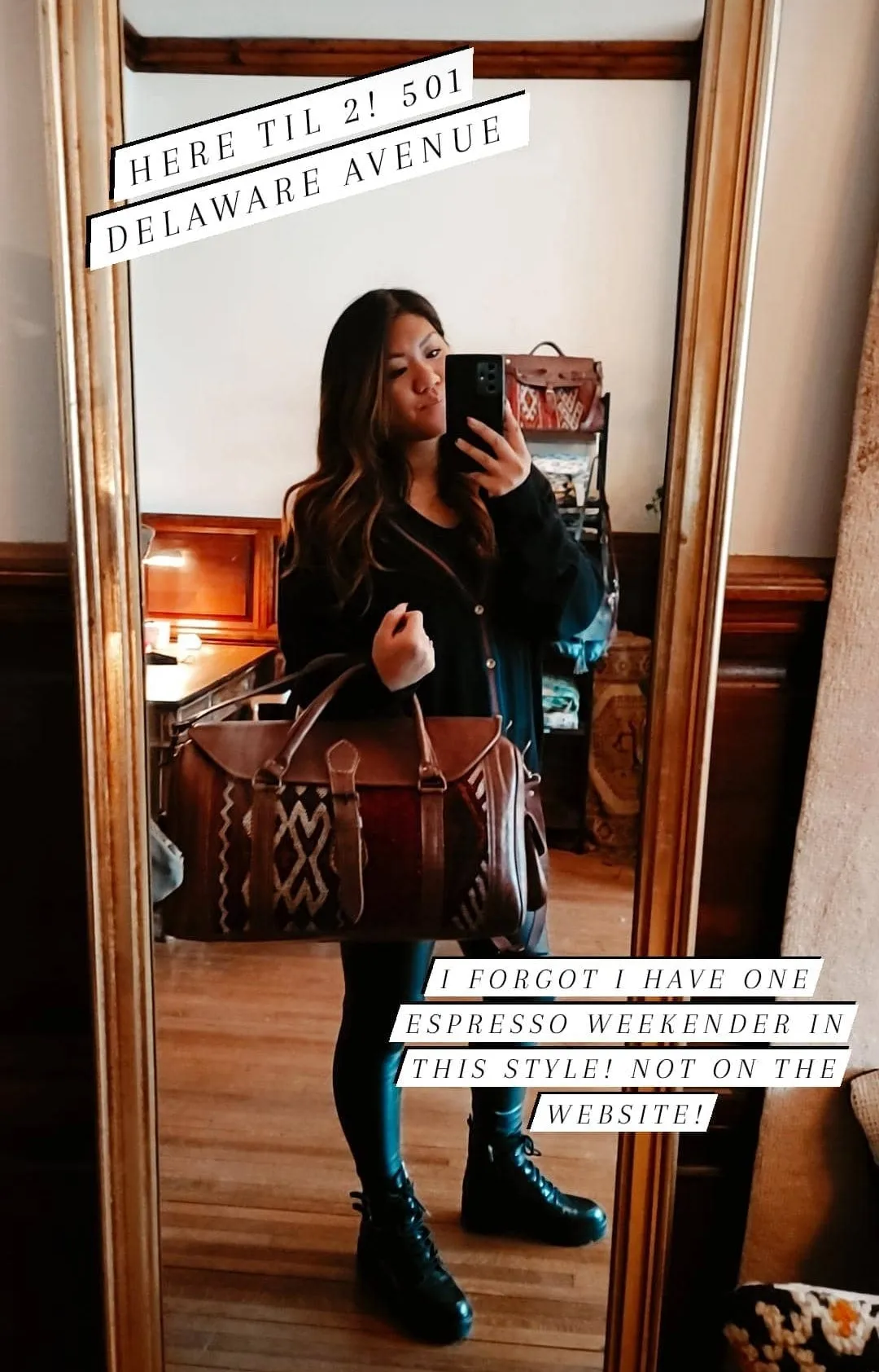 Kilim Weekender Bag