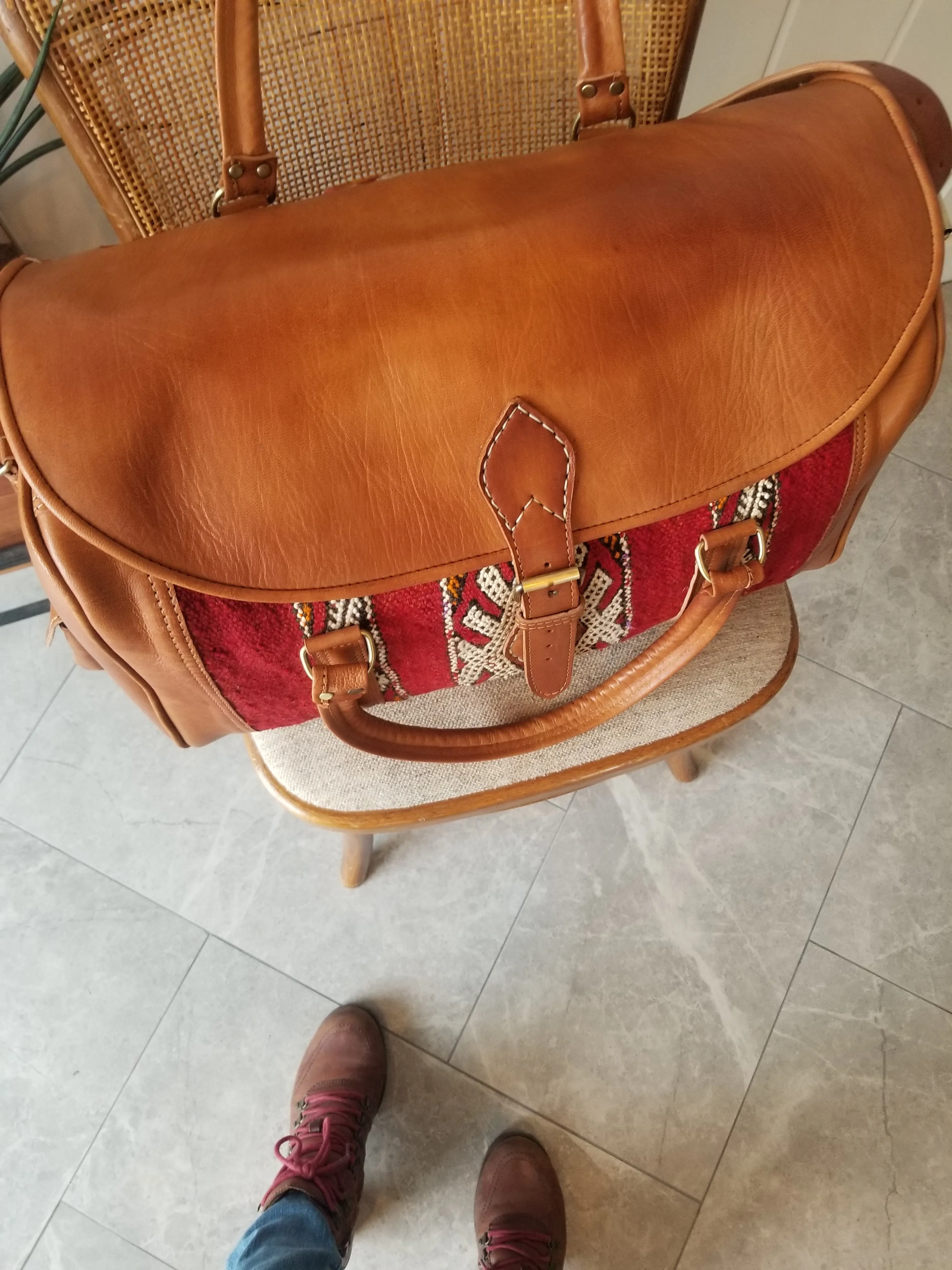 Kilim Weekender Bag