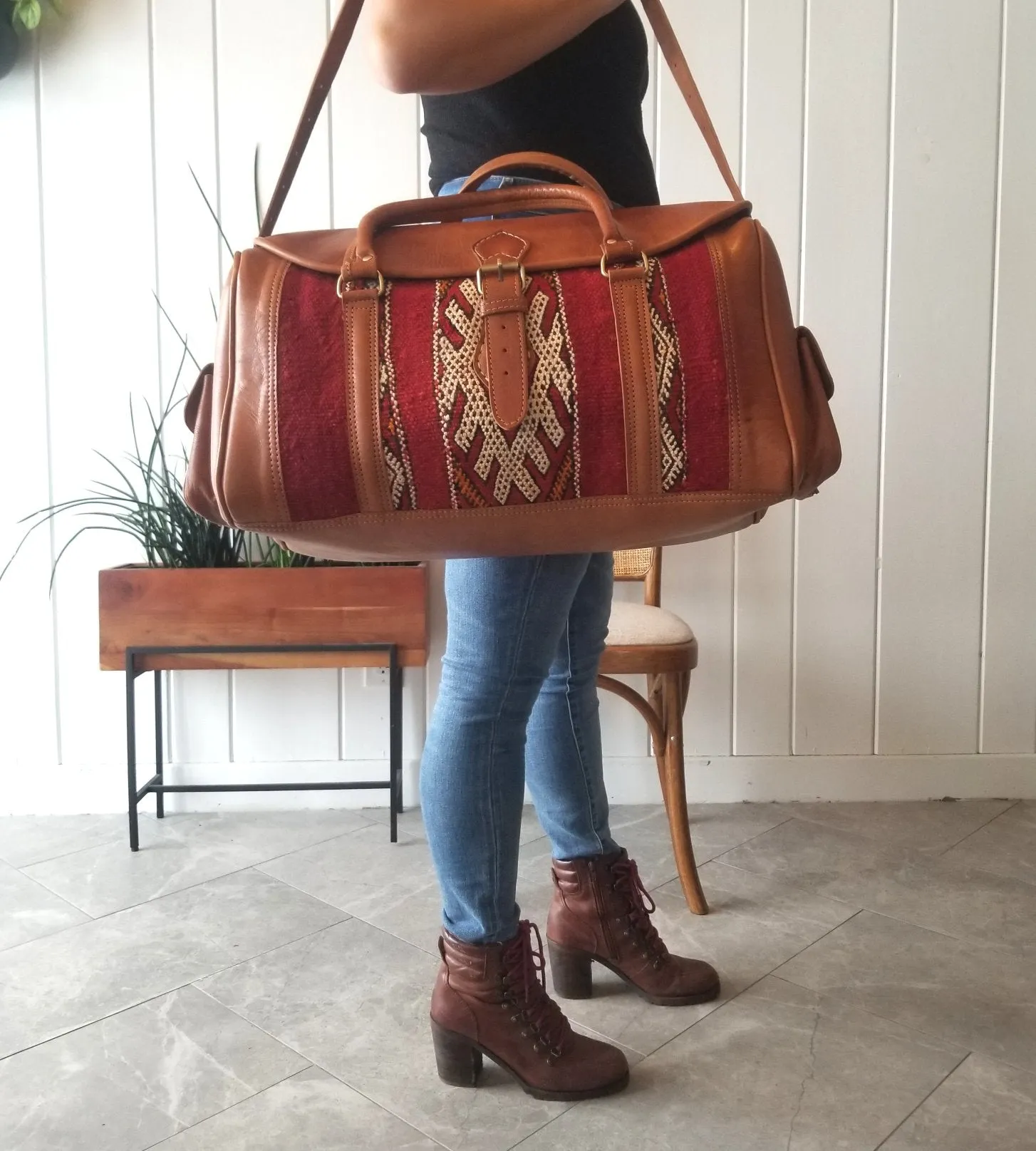 Kilim Weekender Bag