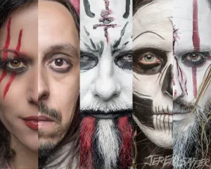 Lacuna Coil - The 5 Faces of Lacuna - Metallic 8x10 Print