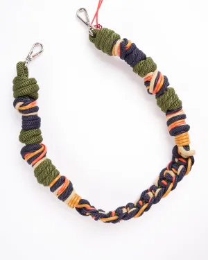 laure bag strap - mustard, orange, green & navy