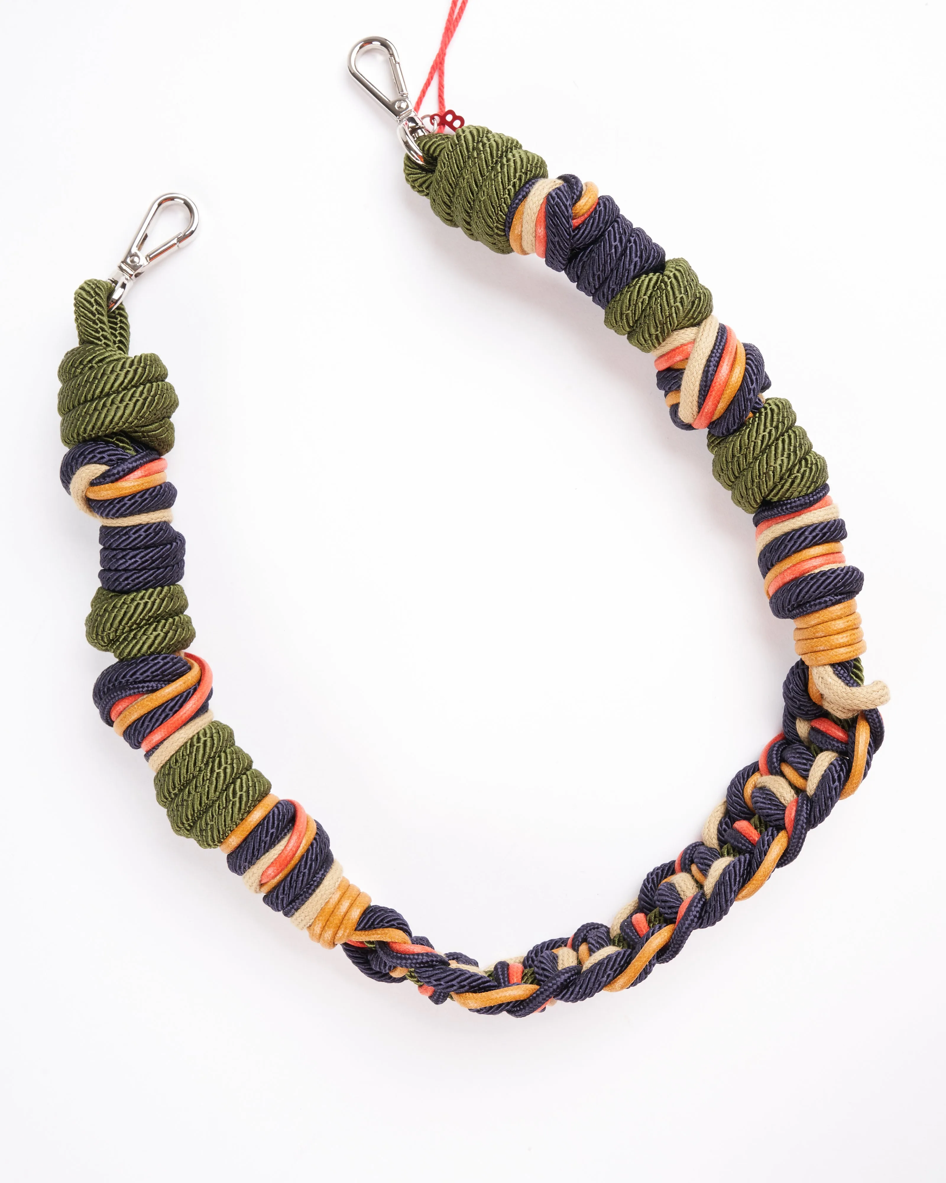 laure bag strap - mustard, orange, green & navy
