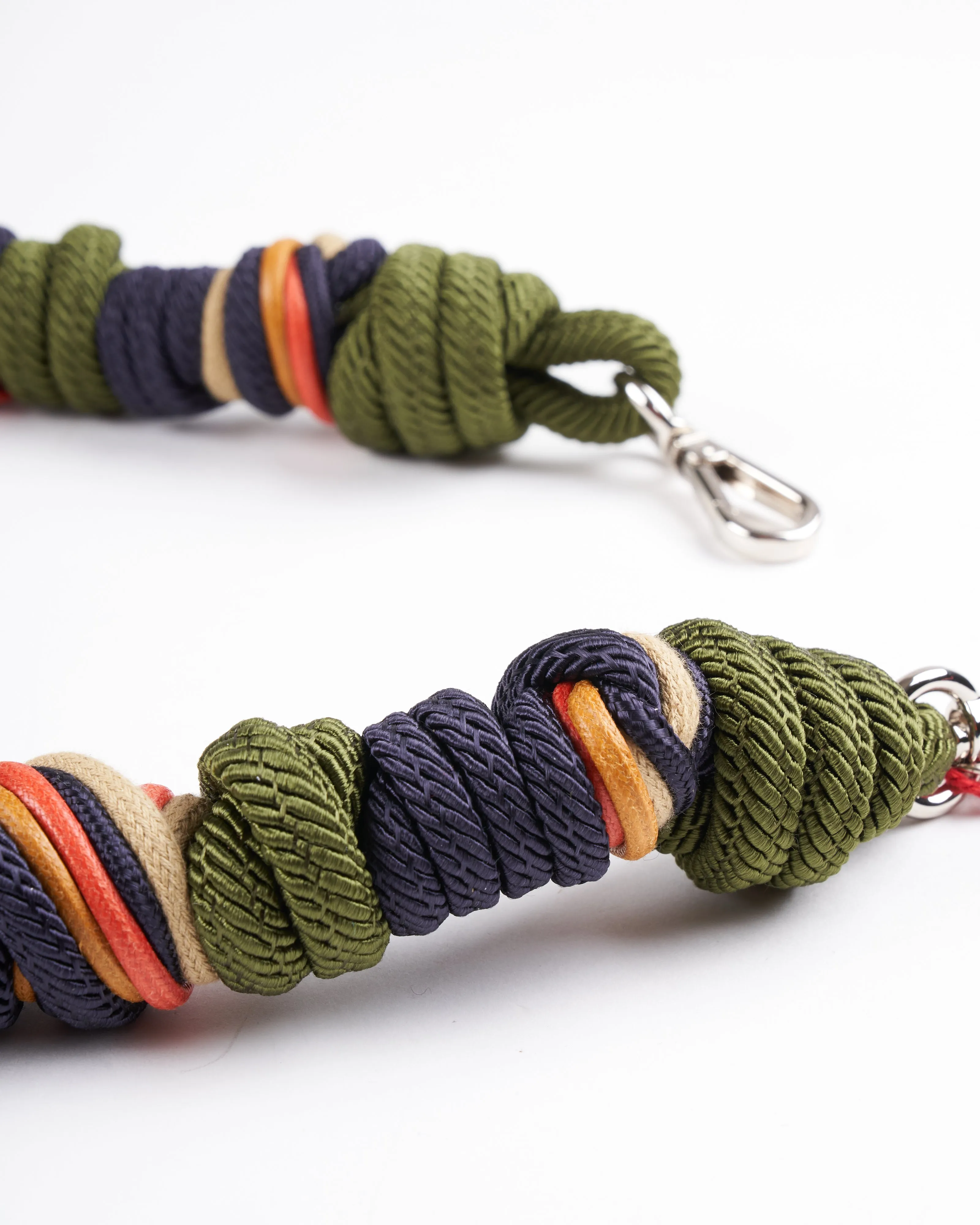 laure bag strap - mustard, orange, green & navy
