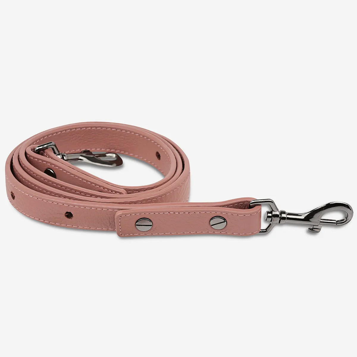 Leather Strap Medium - Dusty Rose