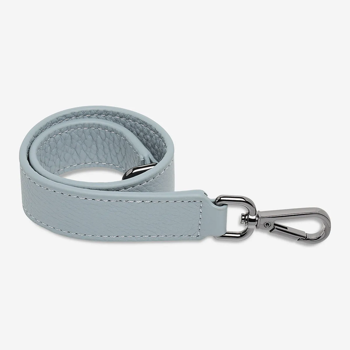 Leather Strap Short - Powder Blue
