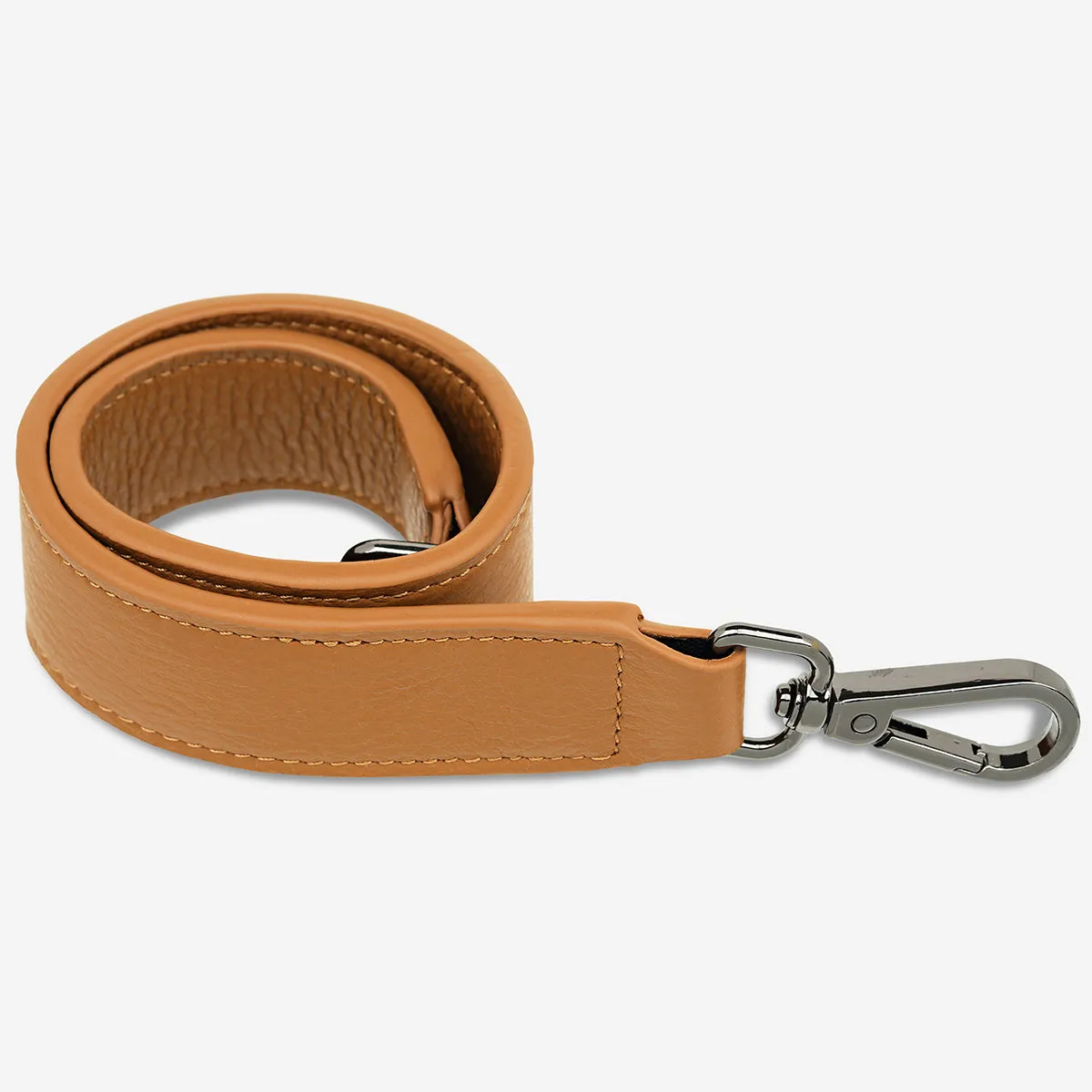 Leather Strap Short - Tan