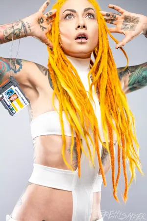 Lena Scissorhands - TFE Multipass - signed limited edition 8x12 metallic print