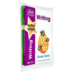 Letts Super Stars Age 5-7 Fun learning activities & Key Skill Practice 8 Books Collection Set