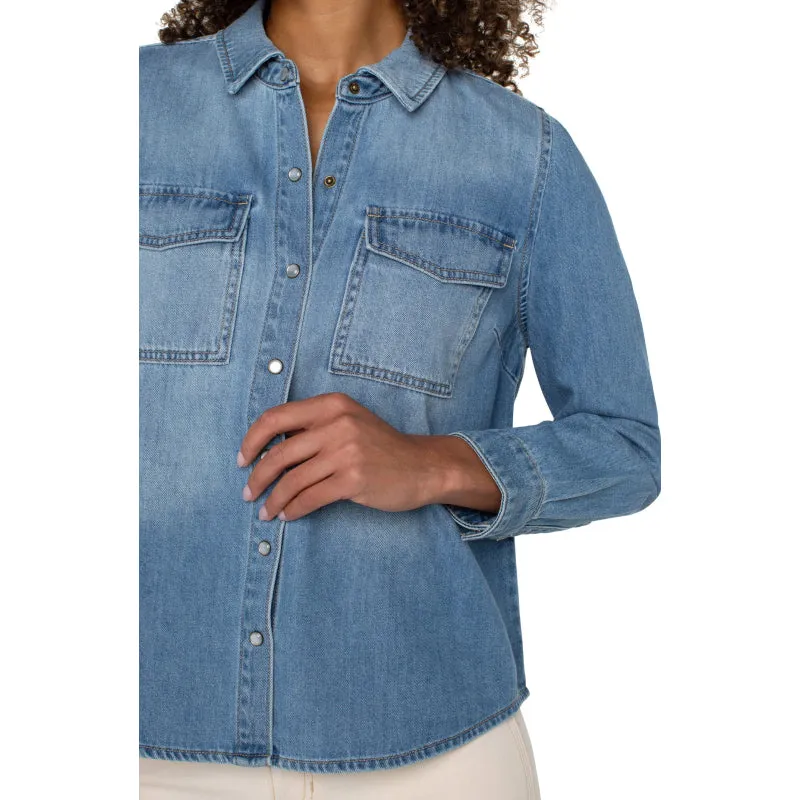 Liverpool Button Down Shirt With Pockets